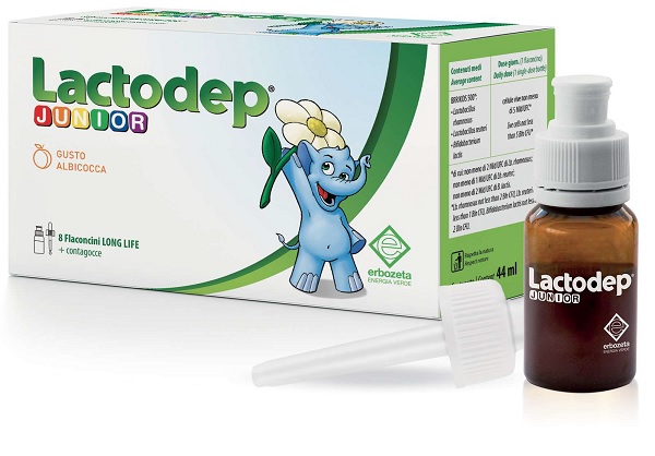 LACTODEP JUNIOR 8 FLACONCINI X 5,5 ML - Farmapre