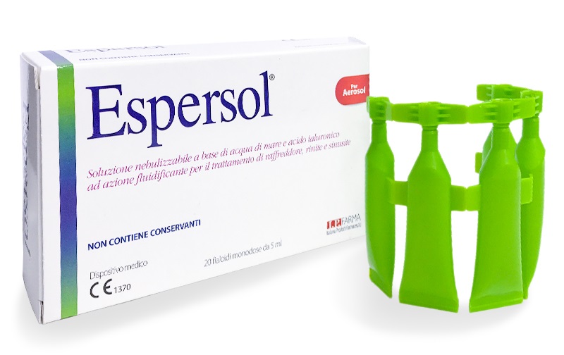 SOLUZIONE PER AEROSOL ESPERSOL 20 FIALE MONODOSE 5 ML - Farmapre