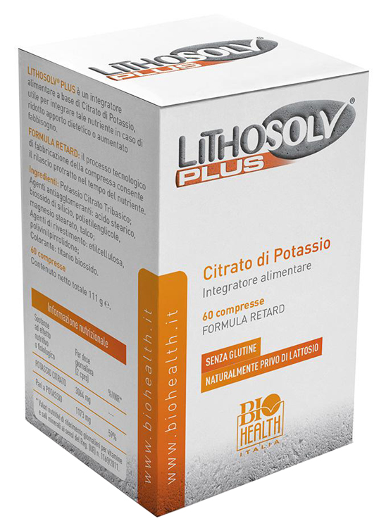 LITHOSOLV PLUS 60 COMPRESSE - Farmapre