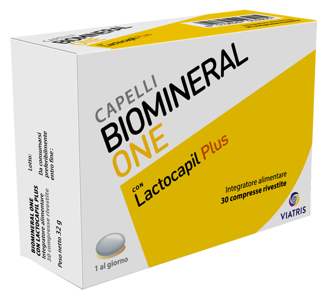 BIOMINERAL ONE LACTOCAPIL PLUS 30 COMPRESSE - Farmapre