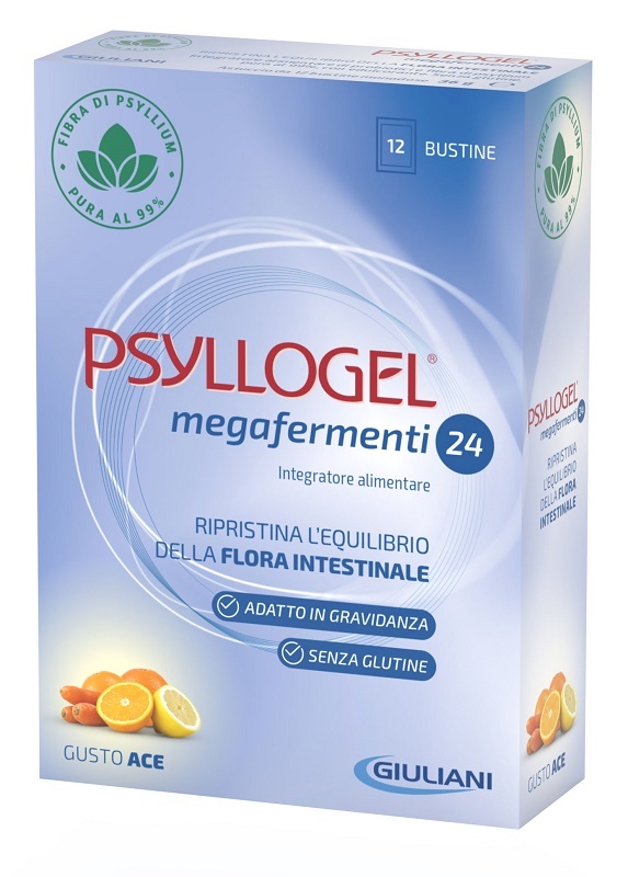 PSYLLOGEL MEGAFERMENTI 24 ACE 12 BUSTE 3 G - Farmapre
