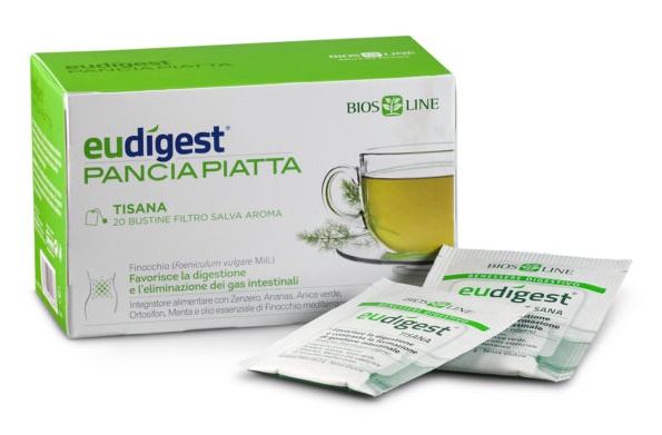 BIOSLINE EUDIGEST TISANA DOPOPASTO 20 BUSTE 40 G - Farmapre
