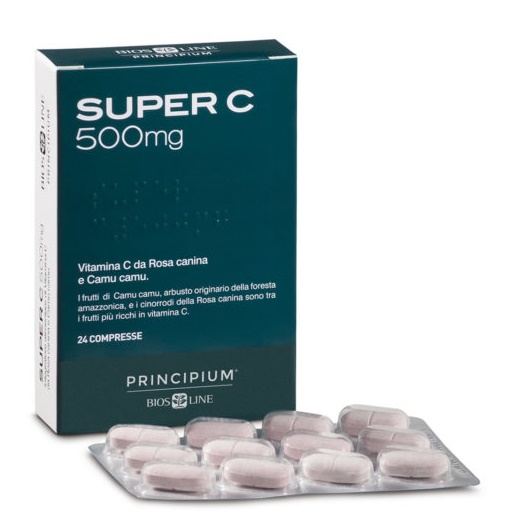 PRINCIPIUM SUPER C 500 24 COMPRESSE 24,2 G - Farmapre
