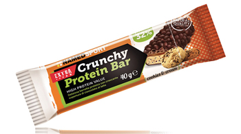 CRUNCHY PROTEINBAR COOKIES & CREAM 1 PEZZO 40 G - Farmapre