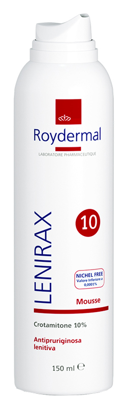 LENIRAX 10 MOUSSE DERMATOLOGICA CROTAMITONE 10% 150 ML - Farmapre