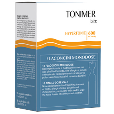 TONIMER LAB HYPERTONIC 18 FLACONCINI MONODOSE - Farmapre