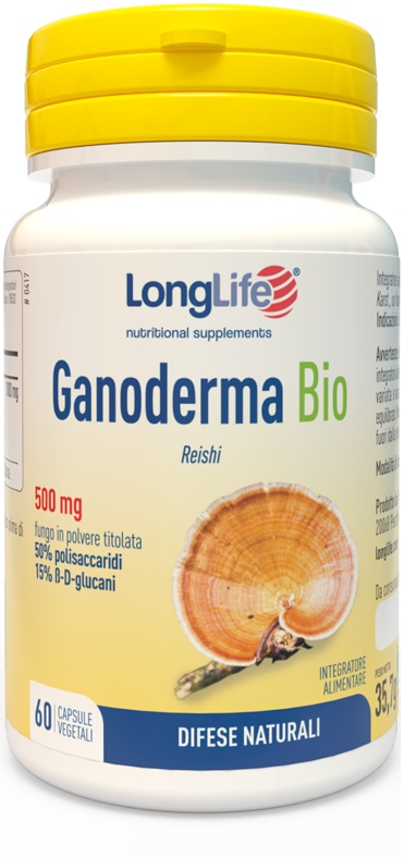 LONGLIFE GANODERMA BIO 60 CAPSULE - Farmapre