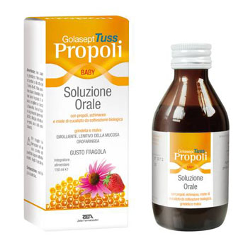 GOLASEPT TUSS PROPOLI BABY SOLUZIONE ORALE 150 ML - Farmapre