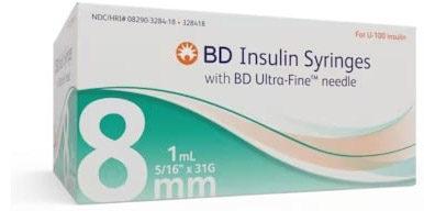 AGO PER PENNA DA INSULINA THINWALL BD GAUGE 31 LUNGHEZZA 8 M100 PEZZI - Farmapre