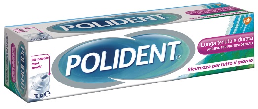 ADESIVO PROTESI DENTALI POLIDENT LUNGA TENUTA 70 G - Farmapre
