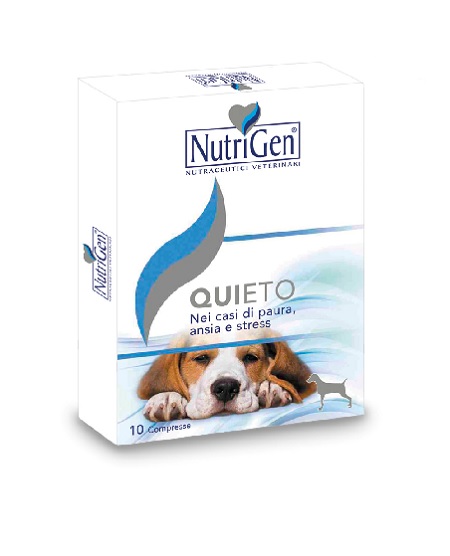 QUIETO CANE 10 COMPRESSE NUTRIGEN - Farmapre