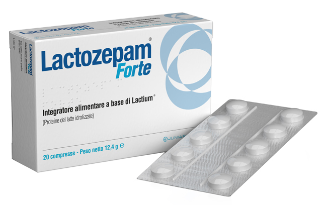 LACTOZEPAM FORTE 20 COMPRESSE - Farmapre