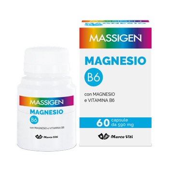 MASSIGEN MAGNESIO B6 60 CAPSULE - Farmapre