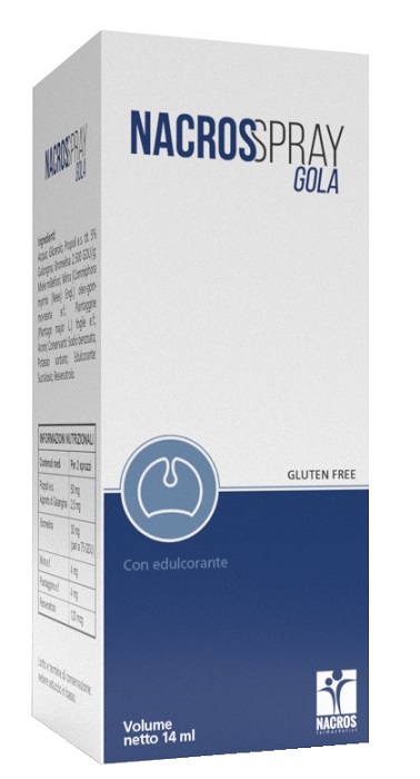 NACROS SPRAY GOLA 14 ML - Farmapre
