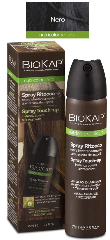 BIOS LINE BIOKAP NUTRICDEL SPRAY RITOCCO NERO 75 ML - Farmapre