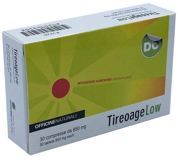 TIREOAGE LOW 30 COMPRESSE 850 MG - Farmapre