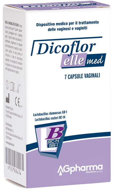 DICOFLOR ELLE MED 7 CAPSULE VAGINALI - Farmapre