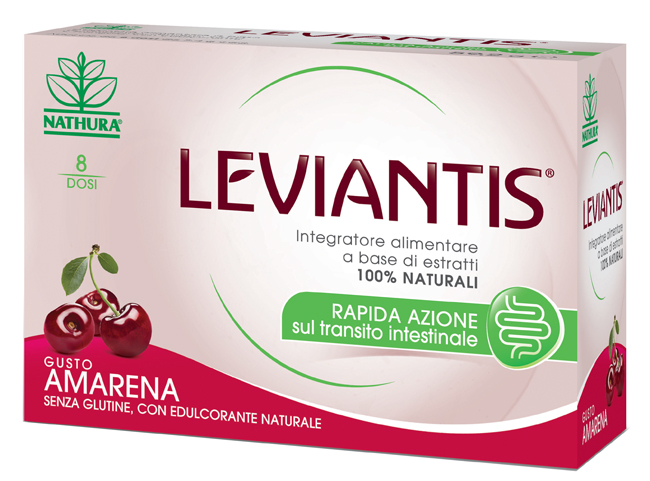 LEVIANTIS SENZA GLUTINE GUSTO AMARENA 8 DOSI / 16 BUSTE - Farmapre