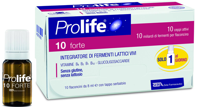 PROLIFE 10 FORTE 10 FLACONCINI DA 8 ML - Farmapre