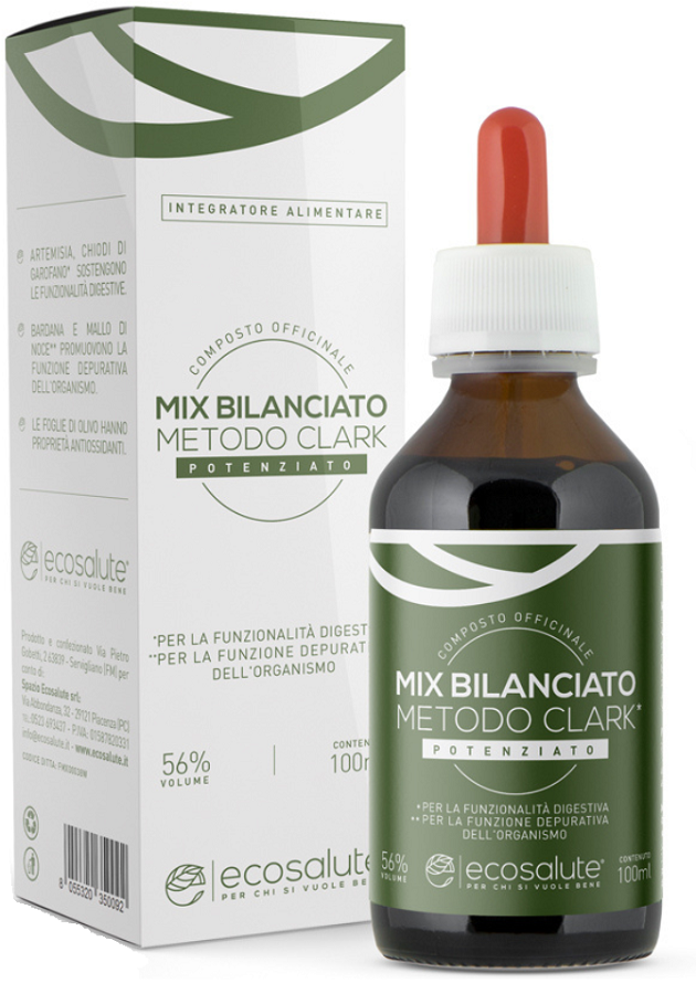 MIX BILANCIATO CLARK COMPOSTO OFFICINALE 100 ML - Farmapre