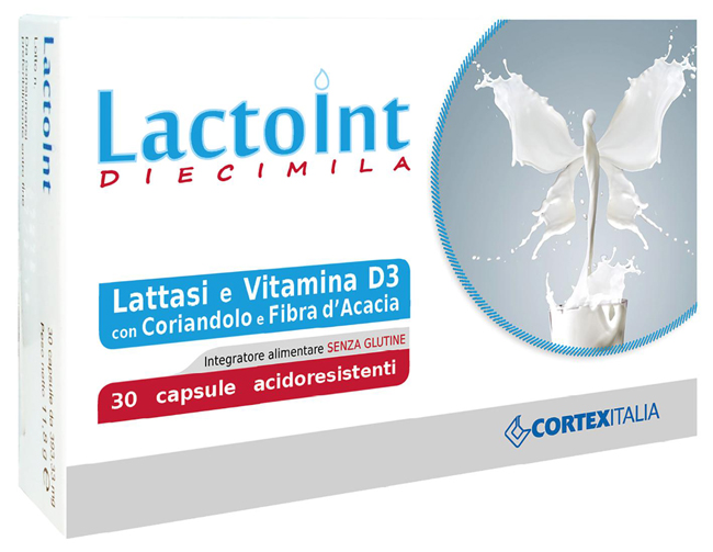 LACTOINT DIECIMILA 30 CAPSULE ACIDORESISTENTI SENZA GLUTINE - Farmapre
