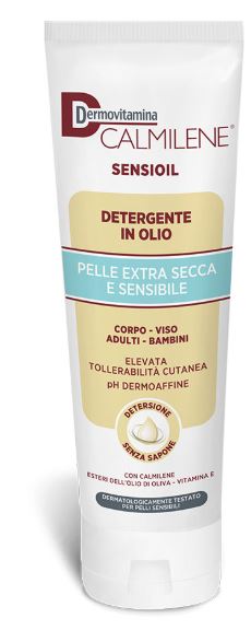 DERMOVITAMINA CALMILENE SENSIOIL DETERGENTE IN OLIO SENZA SAPONE PER PELLE EXTRA SECCA E SENSIBILE 250 ML - Farmapre