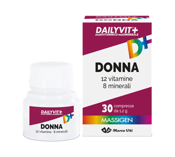 MASSIGEN DONNA MULTIVITAMINICO E MULTIMINERALE 30 COMPRESSE RIVESTITE - Farmapre