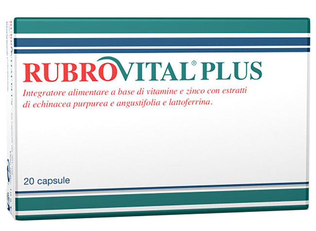 RUBROVITAL PLUS 20 CAPSULE - Farmapre