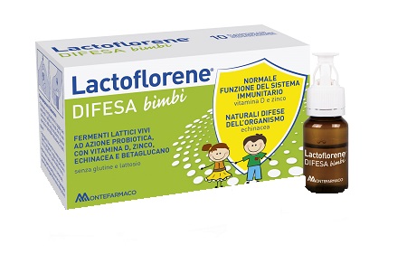 LACTOFLORENE DIFESA BAMBINI 10 FLACONI 100 ML - Farmapre