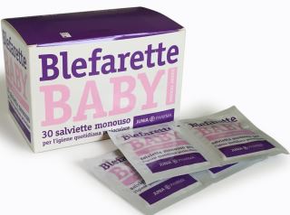BLEFARETTE BABY SALVIETTINE OCULARI MEDICATE MONOUSO 30 PEZZI - Farmapre