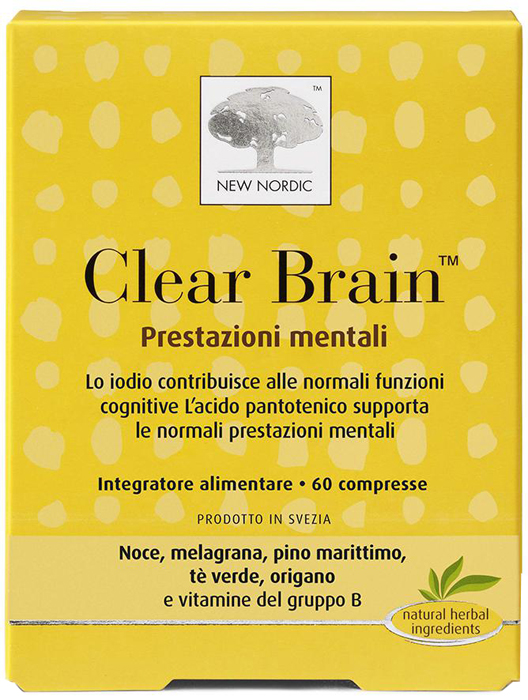 CLEAR BRAIN 60 COMPRESSE - Farmapre
