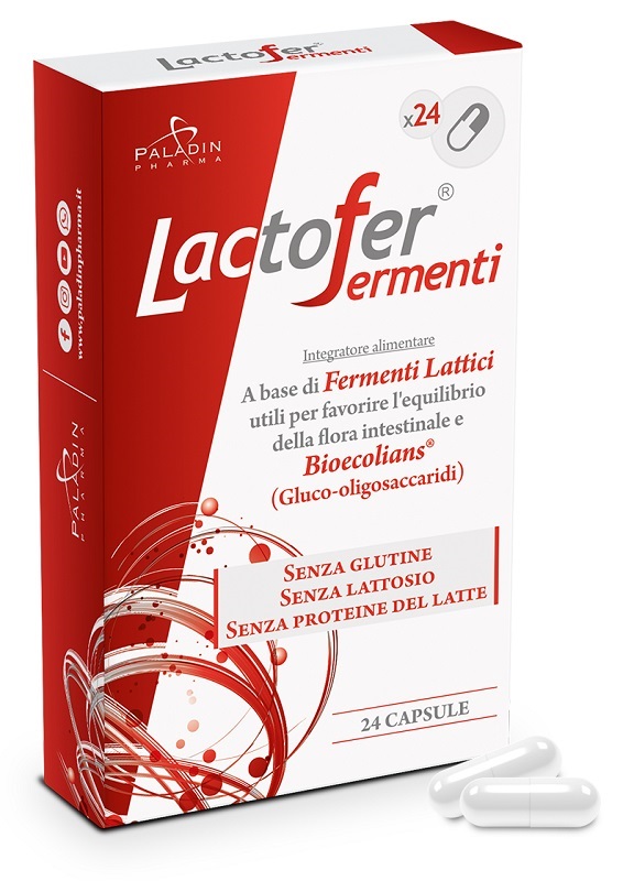 LACTOFER FERMENTI 24 CAPSULE - Farmapre
