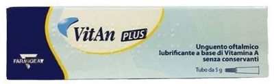 UNGUENTO OFTALMICO LUBRIFICANTE VITAN PLUS 5 G - Farmapre