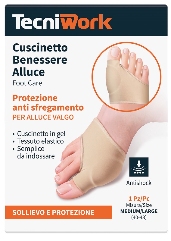 BENESSERE ALLUCE CUSCINETTO MEDIUM/LARGE 1 PEZZO - Farmapre