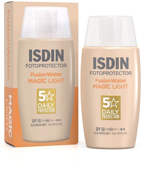 FUSION WATER MAGIC COLOR LIGHT SPF50 50 ML - Farmapre