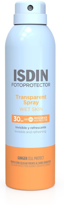 FOTOPROTECTOR TRANSPARENT SPRAY WET SKIN SPF30 250 ML - Farmapre
