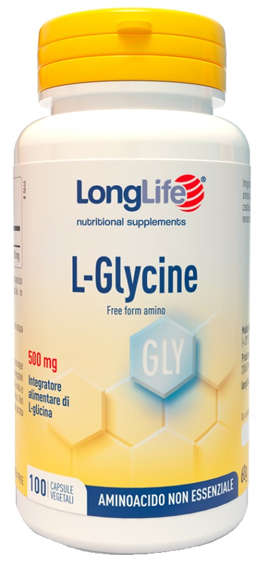 LONGLIFE L-GLYCINE 500 MG 100 CAPSULE VEGETALI - Farmapre