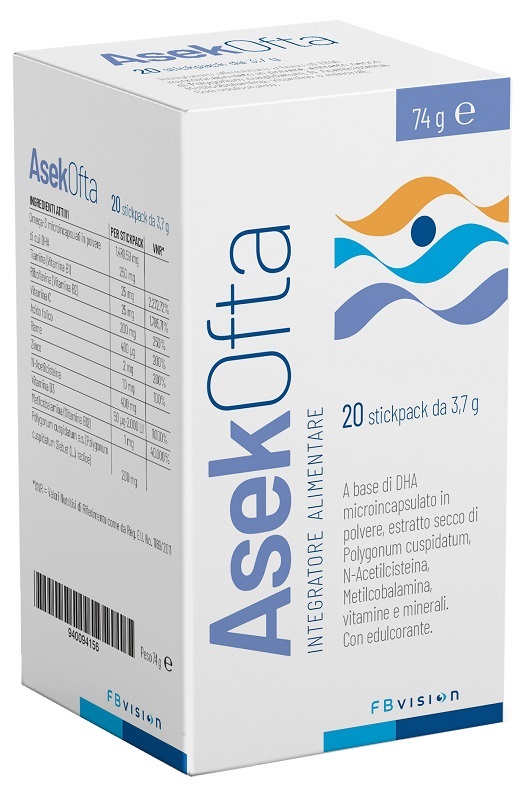 ASEK OFTA 20 STICKPACK - Farmapre