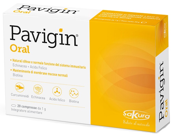 PAVIGIN ORAL 20 COMPRESSE - Farmapre