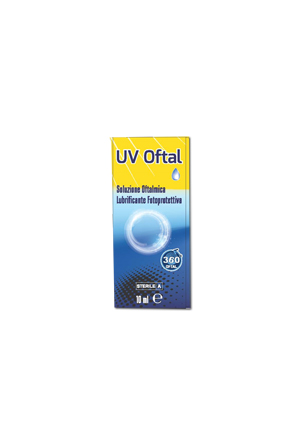UV OFTAL SOLUZIONE OFTALMICA LUBRIFICANTE FOTOPROTETTIVA 10 ML - Farmapre