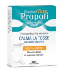 GOLASEPT TUSS PROPOLI CPR TOSSE DISPOSITIVO MEDICO COMPRESSE MASTICABILI ALLA PROPOLI IN ASTUCCIO - Farmapre