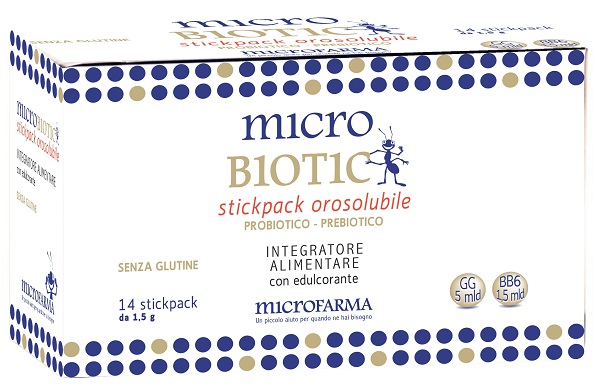 MICROBIOTIC STICK PACK 14 BUSTINE - Farmapre