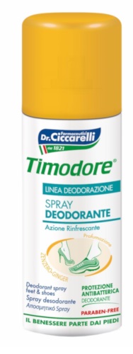 TIMODORE SPRAY DEODORANTE ALLO ZENZERO 150 ML - Farmapre