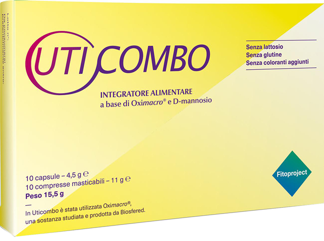 UTICOMBO 10 CAPSULE + 10 COMPRESSE MASTICABILI - Farmapre