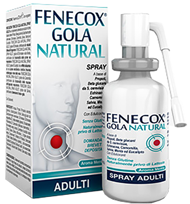 FENECOX GOLA NATURAL SPRAY ADULTI 25 ML - Farmapre
