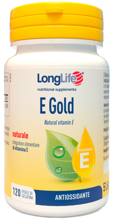 LONGLIFE E GOLD 90UI 120 PERLE - Farmapre