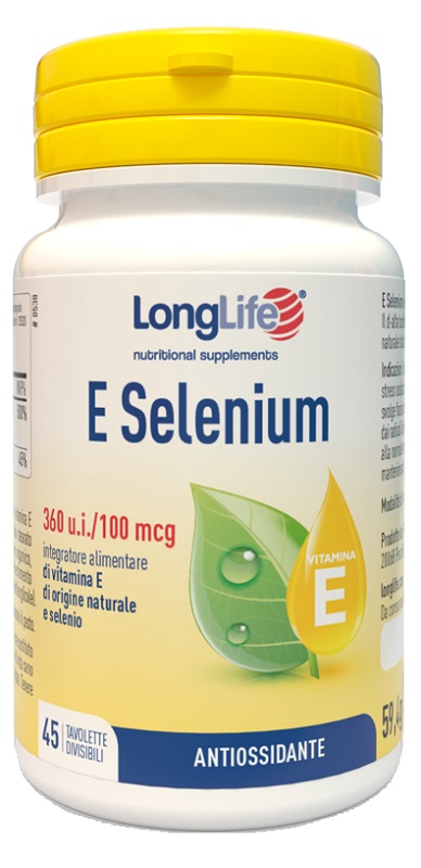 LONGLIFE E SELENIUM 45 TAVOLETTE - Farmapre