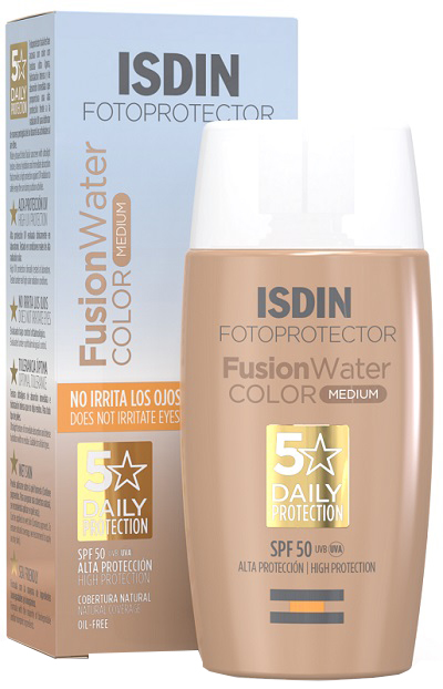 FOTOPROTECTOR FUSION WATER COLOR MEDIUM 50 ML - Farmapre