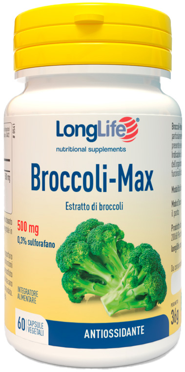 LONGLIFE BROCCOLI MAX 60 CAPSULE - Farmapre