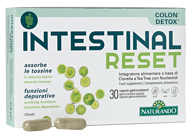 INTESTINAL RESET 30 CAPSULE - Farmapre